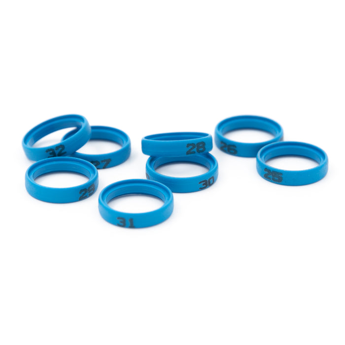 Amphenol - AC Series Colored Number Ring - Blue - 25-32