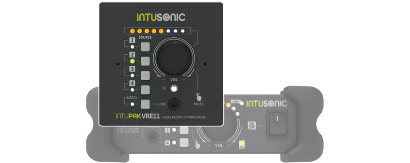 Intusonic - IntuPak VRE11 - RS485 Remote Panel.