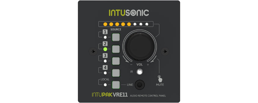 Intusonic - IntuPak VRE11 - RS485 Remote Panel.