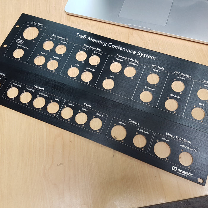 Custom 19" Rack Panels - Livesound