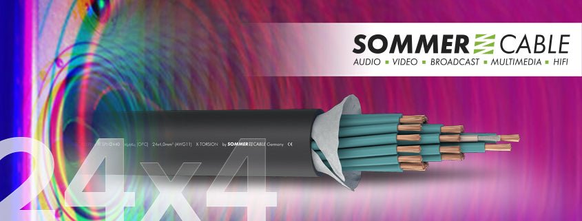New From Sommer Cable - Livesound