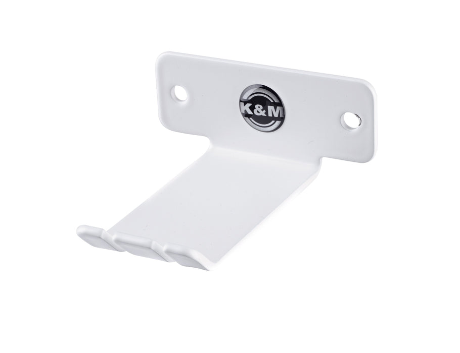K&M - 16311-000-76 - Headphone Holder - Wall Mount - White.