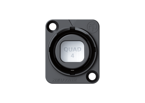 Neutrik - NO4FDW-A - Chassis Connector IP65 ingress protection