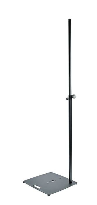 K&M - 24654-000-55 - Flat Base Lighting/Speaker Stand - 550 x 550mm.