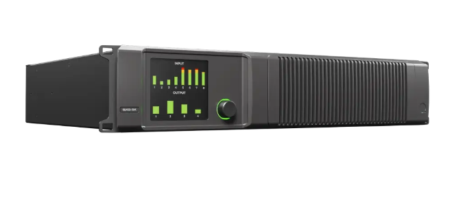 Quest - QXD5K - 4Ch Power Amplifier, 5000W, 2U, DSP, Networkable. Optional Dante/AES67 Version.