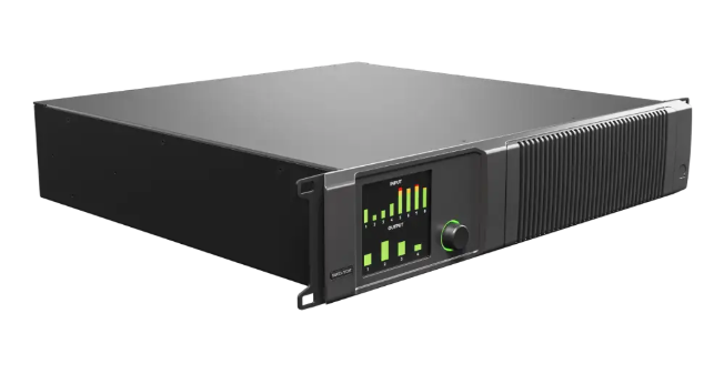 Quest - QXD10K - 4Ch Power Amplifier, 10000W, 2U, DSP, Networkable. Optional Dante/AES67 Version.