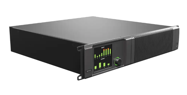 Quest - QXD5K - 4Ch Power Amplifier, 5000W, 2U, DSP, Networkable. Optional Dante/AES67 Version.
