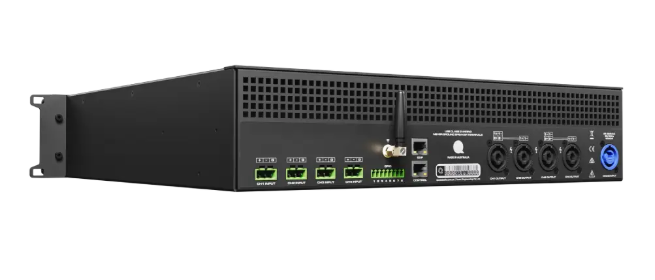 Quest - QXD10K - 4Ch Power Amplifier, 10000W, 2U, DSP, Networkable. Optional Dante/AES67 Version.