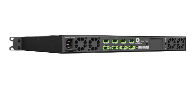 Quest - QX4300 - 4 x Channel Power amplifier, 300W per ch,4Ω-16Ω, 70v-100v, analogue input. Optional Dante/AES67 Version.