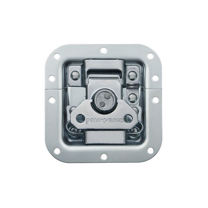 Penn Elcom - L905/928/10PBZ - Medium Butterfly Latch in Plain Dish - Padlockable