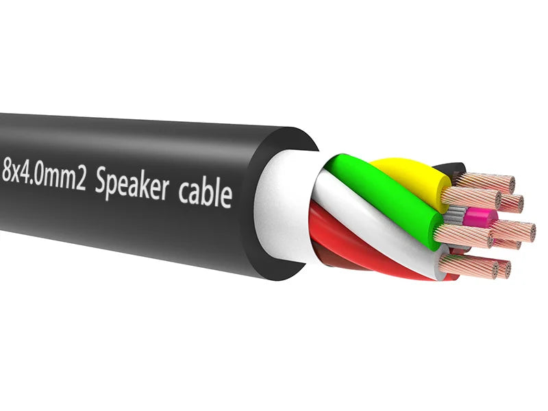 ProLink - SP1840 8 cores 4mm Speaker Cable  Wire - 100% Stranded OFC Copper