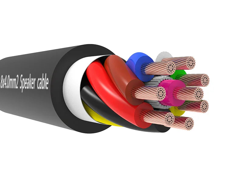 ProLink - SP1840 8 cores 4mm Speaker Cable  Wire - 100% Stranded OFC Copper