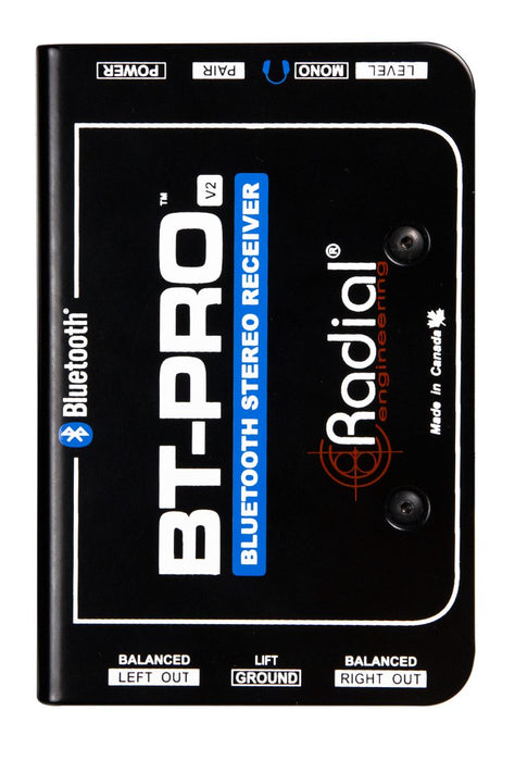 Radial Engineering - BT Pro V2 - Stereo BlueTooth Direct Box.