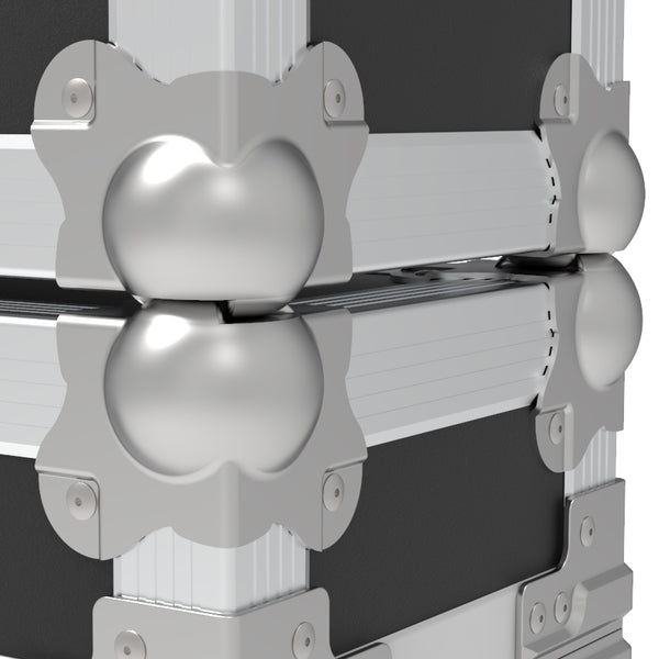 Penn Elcom - C1351-STACK - Large Tight Radius Stackable Ball Corner with interlocking cut-outs and 1.5mm Radius