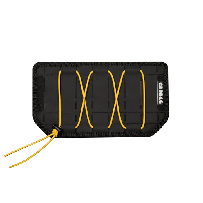 CRDBag - Attach CRDPOUCH MKII to belt, shoulder strap, and hip belt of a backpack.