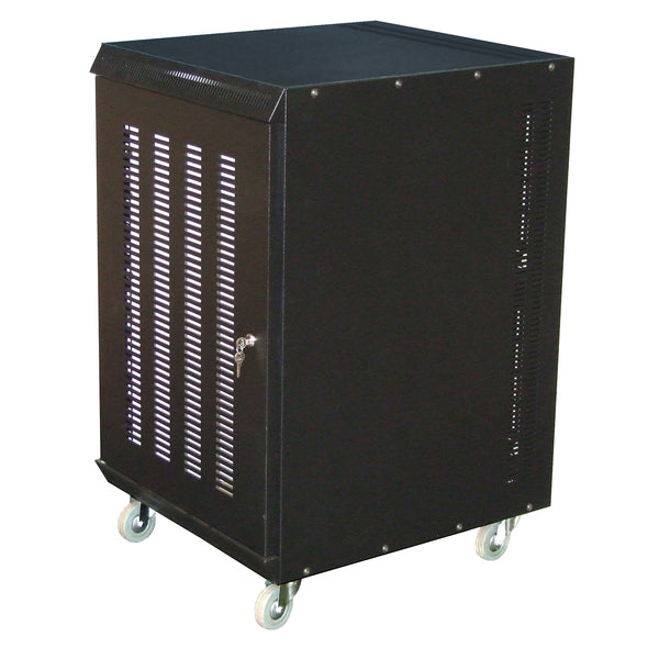 Penn Elcom - RCB-600B -  Castor Base Kit For Contractor, Wood Shell & Credenza Racks.