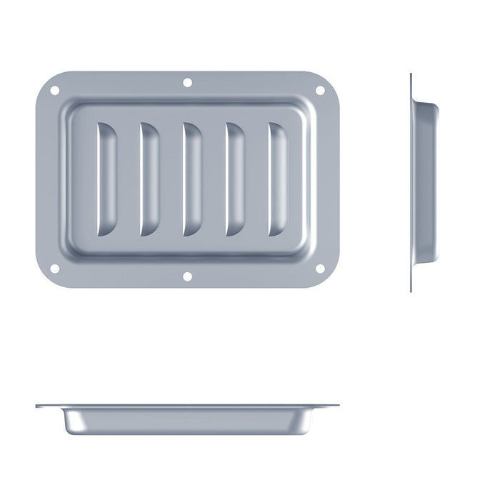 Penn Elcom - D0536Z - Large PennBrite Dish with Vertical Louvre Vents