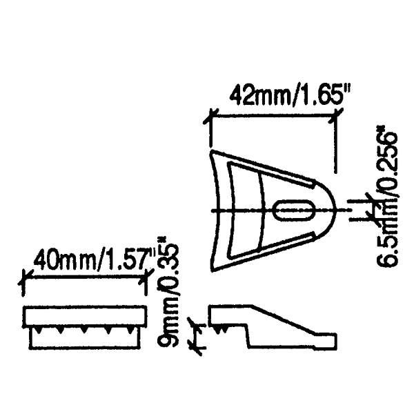 Penn Elcom - G0727-PE4 - Pack of 4 Grill Clamps