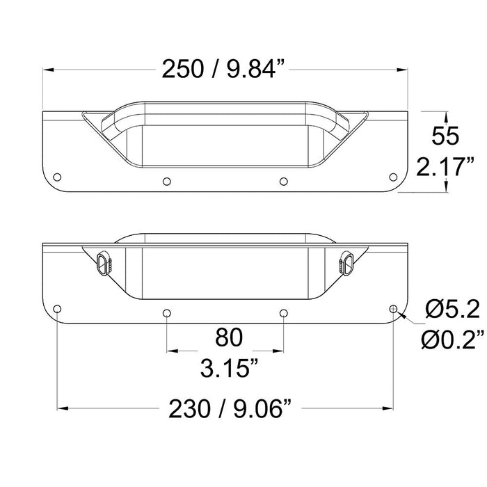 Penn Elcom - H1026Z - Corner Handle