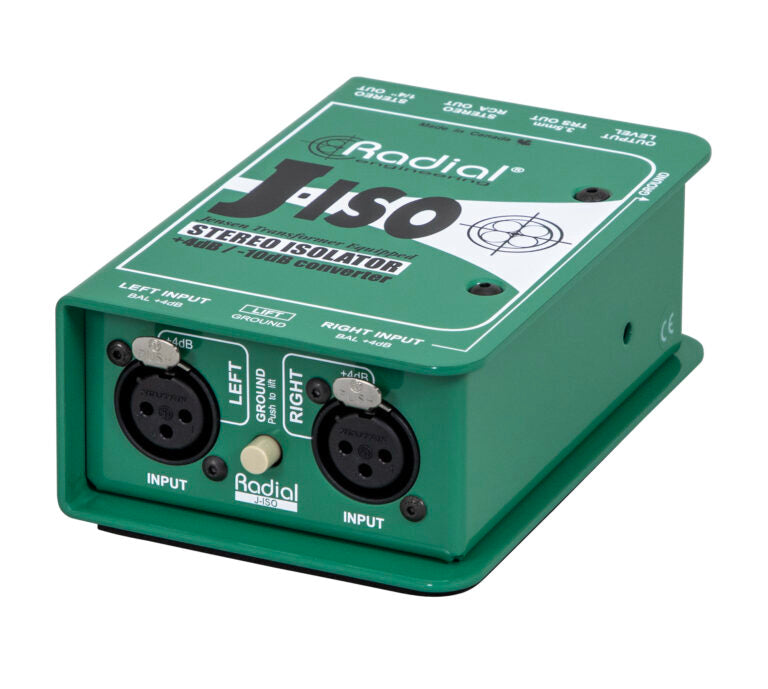 Radial Engineering - J-ISO - Stereo +4dB to -10dB Converters And Isolator.