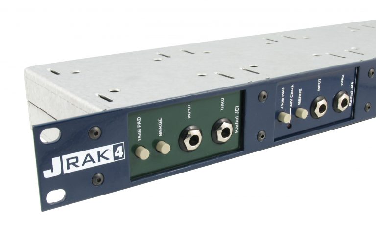 Radial Engineering - J-RAK4 - 19" Rack Adaptor Shelf For Up To 4 Boxes.