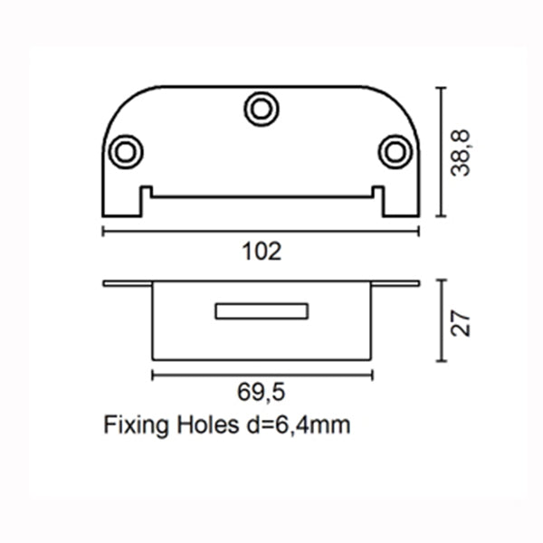 Penn Elcom - L905/55/915Z - Crating Latch.