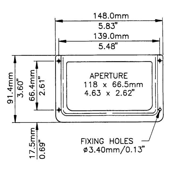 Penn Elcom - P1975C - Name Holder