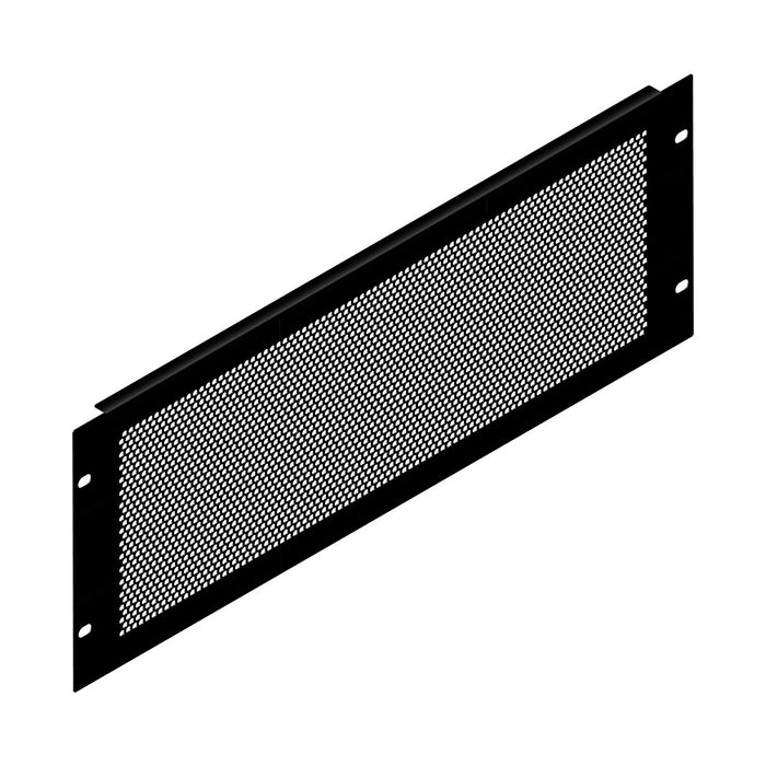 Penn Elcom - R1286/4UVK - Perforated Steel Rack Panel.