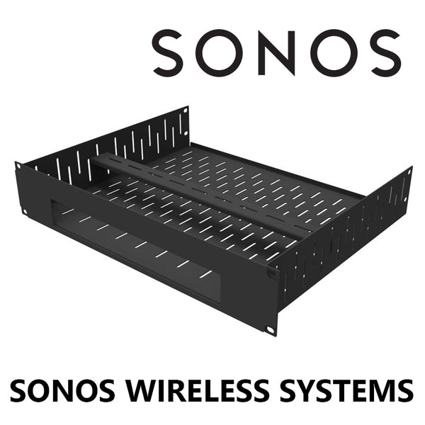 Penn Elcom - R1498/3UK-SONOSZP120 - Sonos Mounting Shelf For 2 x Sonos Connect Amps.