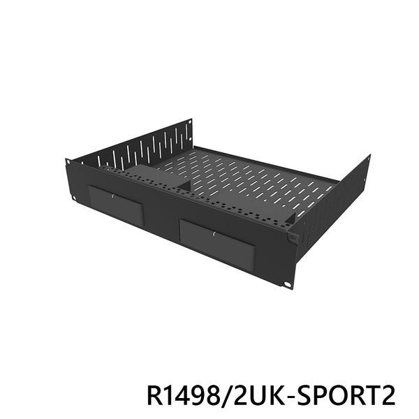 Penn Elcom - R1498/3UK-SONOSZP120 - Sonos Mounting Shelf For 2 x Sonos Connect Amps.