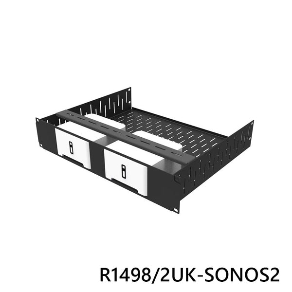 Penn Elcom - R1498/2UK-SONAMP2 - Sonos Mounting Shelf For 2 x Sonos Amps.