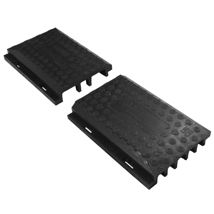 Cable Guard - RFD-59-PLC - Red Floor 5 Channel - Powerline Connector Cover.