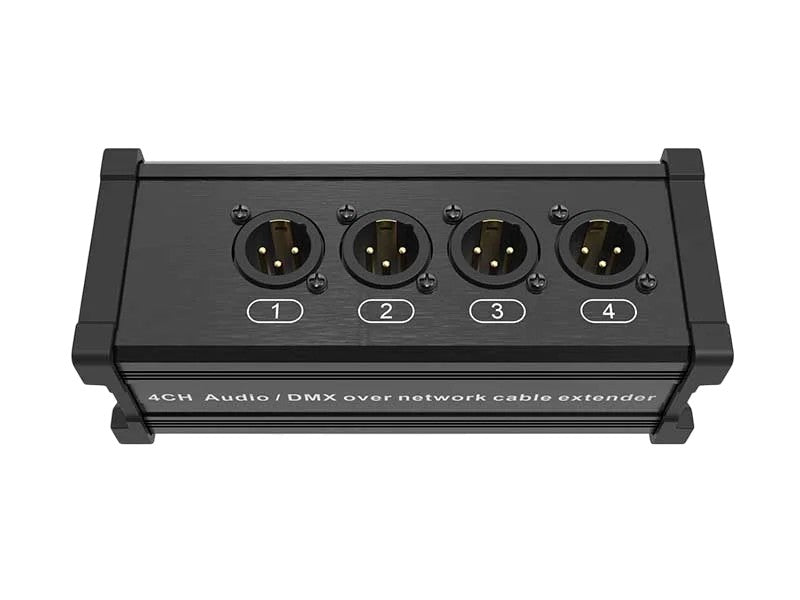 Prolink - PL-CATBOX-3M - EtherCON -4x 3-pin XLR Male Split Box.