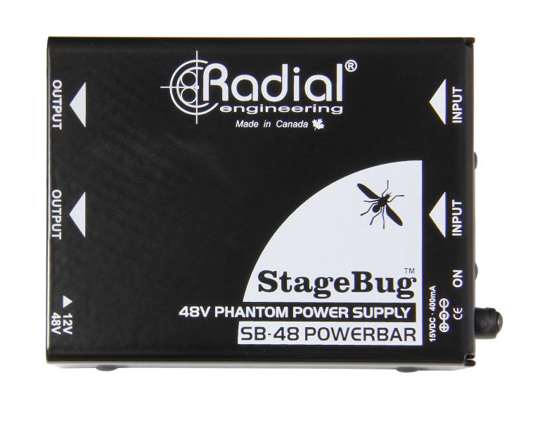 Radial Engineering - StageBug SB-48 - Phantom Power Supply.