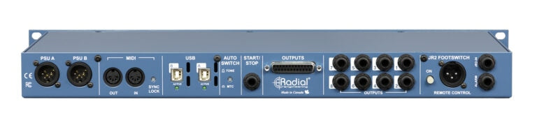 Radial Engineering - SW8-USB - Auto-Switcher and USB interface.