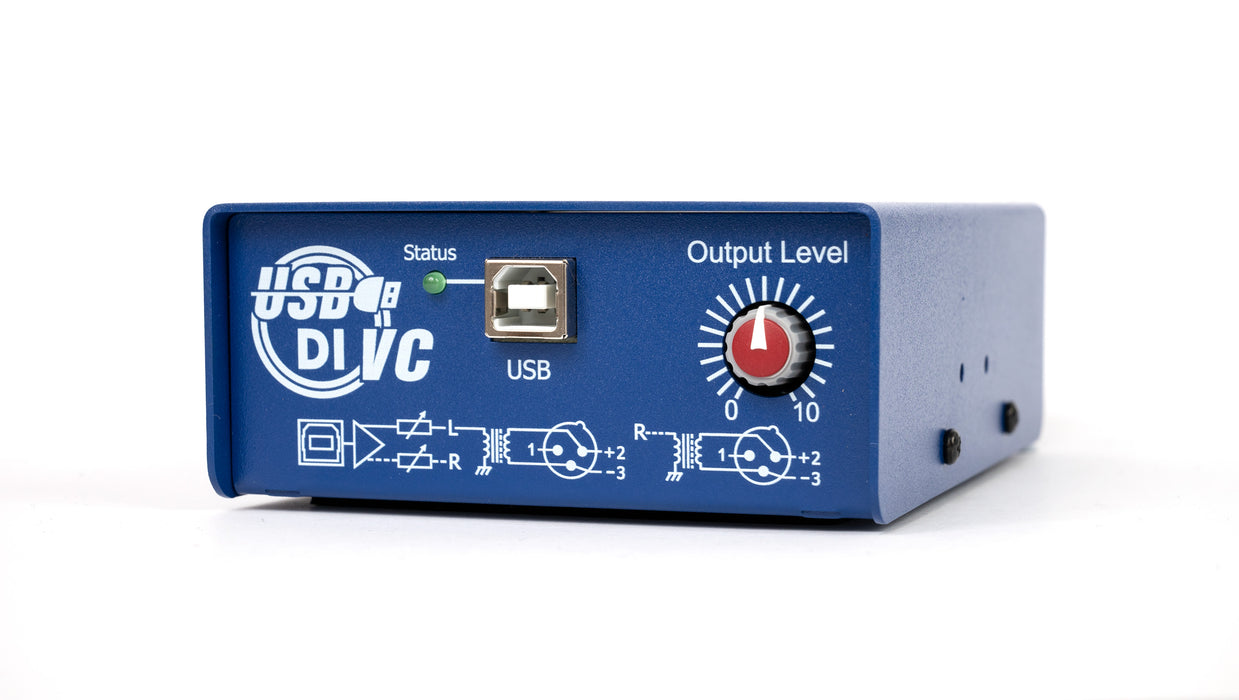 ARX - USB DI-VC - DI Box USB In Bal Iso Output & O/P Volume