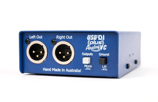 USB DI VC PLUS - ARX - USB DI PLUS VC - USB/Analog In Bal Stereo O/P DI Box Vol Control