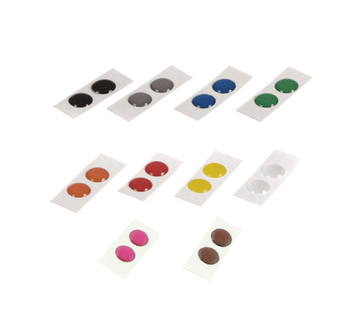 CT-LPPD-10SET - Cable Techniques - Color Polydomes For Low Profile Mini XLR Connectors - Color Set