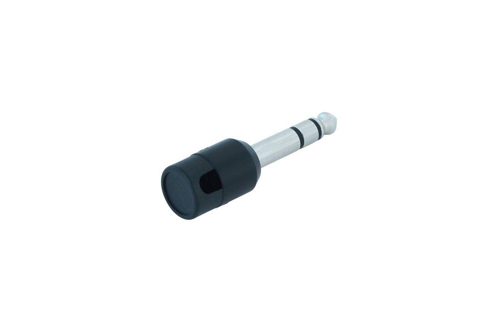 CT-LP14-3P-LK - Cable Techniques - Low Profile Right Angle 1/4" Jack - Stereo - Large - Black