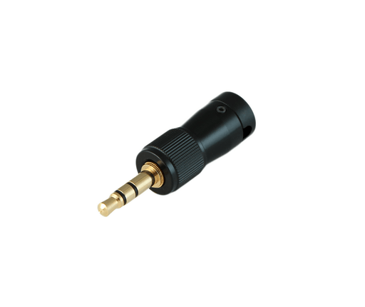 CT-LPS-T35-K - Cable Techniques - Low-Profile Right Angle 3.5mm TRS Screw-Locking