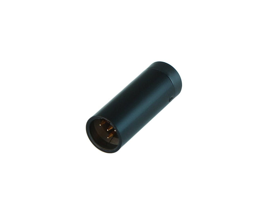 CT-LPS-4M-K - Cable Techniques - Low Profile Right Angle Mini XLR - 4 Pin Male.
