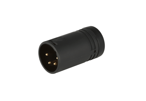 CT-BX4M-K - Cable Techniques - Low-Profile Right Angle XLR 4-pin Male, B-Shell.