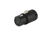 CT-AX5F-K - Cable Techniques - Low-Profile Right Angle XLR 5-pin Female, A-Shell.