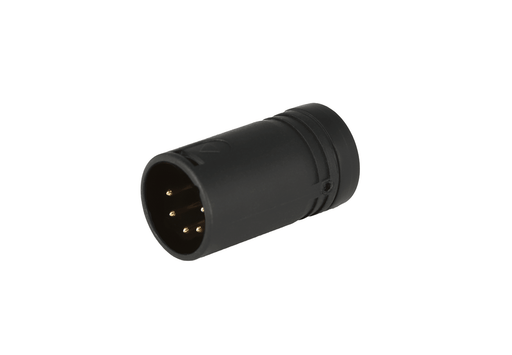 CT-BX5M-K - Cable Techniques - Low-Profile Right Angle XLR 5-pin Male, B-Shell.