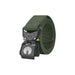 CRDBELT-02 - CRDBAG - CRDBelt - Synthetic Belt In Black, Metal Clasp.