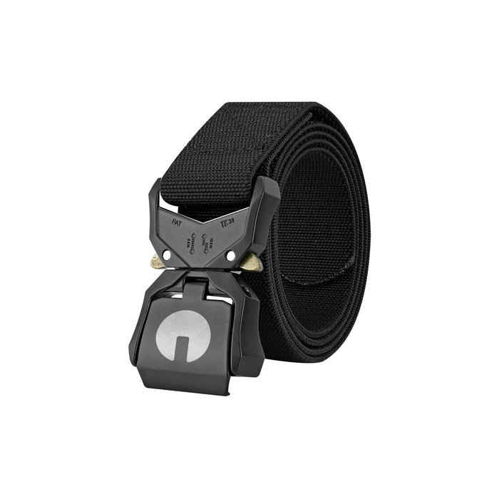 CRDBELT-01 - CRDBAG - CRDBelt - Synthetic Belt In Black, Metal Clasp.