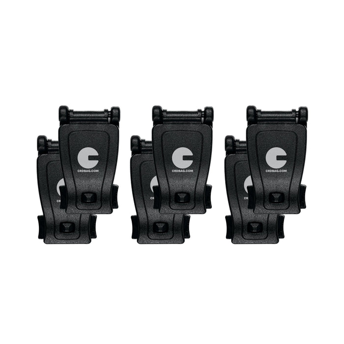 MOLLE-02 - CRDBAG - Mollebuckle - Nylon Buckle For Molle/Pals System - 6 pcs.
