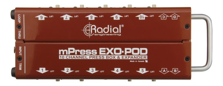 Radial Engineering - Exo-Pod - Passive Line-Level Splitter.