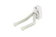 16280-014-00 - K&M - 16280-014-00 - Guitar Wall Mount Holder - White With Translucent Arms.