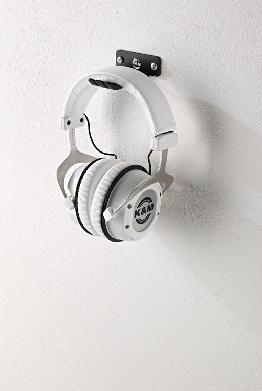 16311-000-55 - K&M - 16311-000-55 - Headphone Holder - Wall Mount - Black.